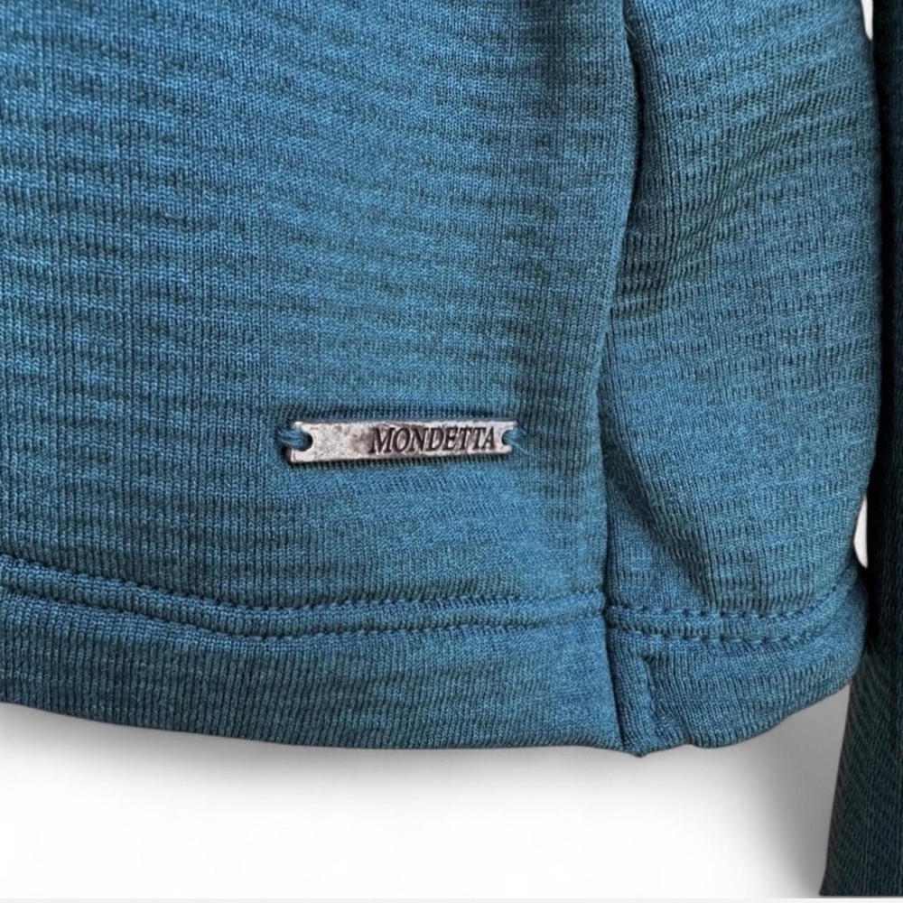 Mondetta Performance Pullover Jacket Teal Medium - image 4